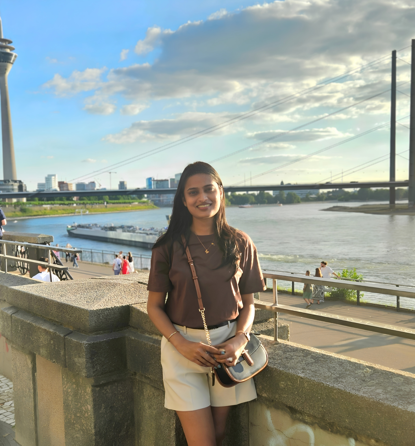 Chakshu Bansal in Düsseldorf, Germany